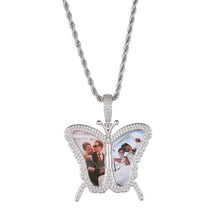 Load image into Gallery viewer, Butterfly Photo Pendant
