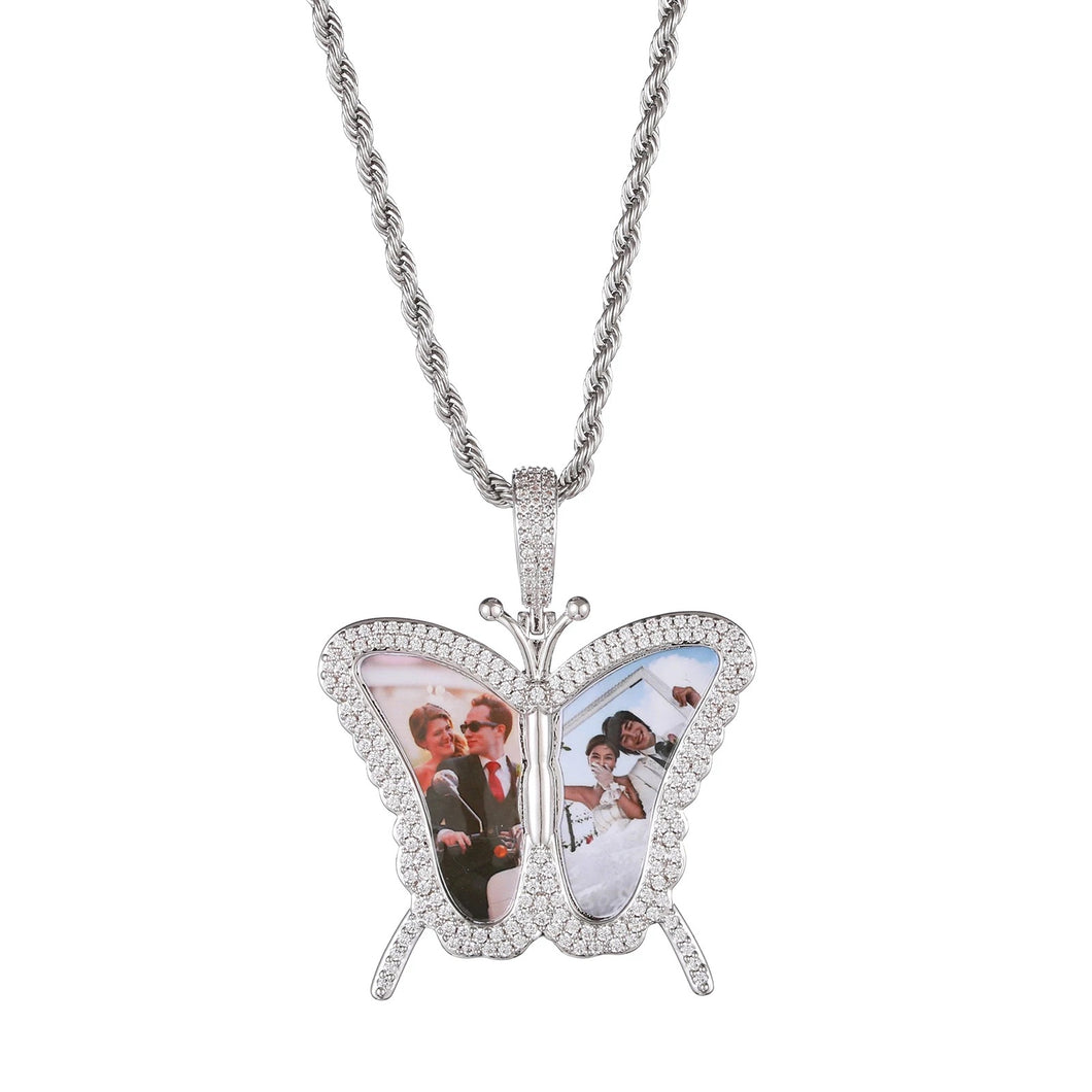 Butterfly Photo Pendant
