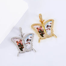 Load image into Gallery viewer, Butterfly Photo Pendant

