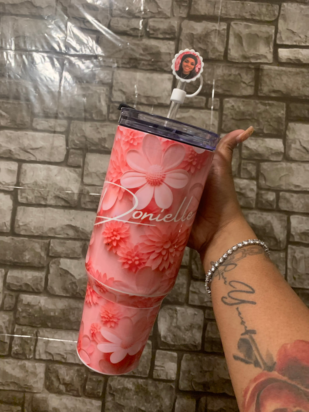 Custom 40 Oz Tumbler & Topper