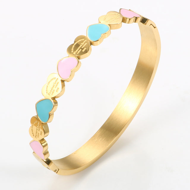 Forever In Love Heart Bangle