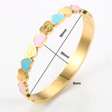 Load image into Gallery viewer, Forever In Love Heart Bangle
